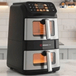 سرخ کن دوقلو بدون روغن مباشی مدل ME-AF1200