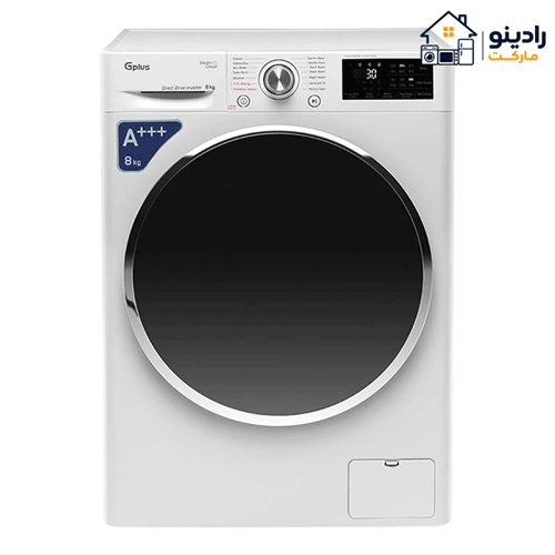 18.1 ماشین لباسشویی جی پلاس مدل GWM-L808